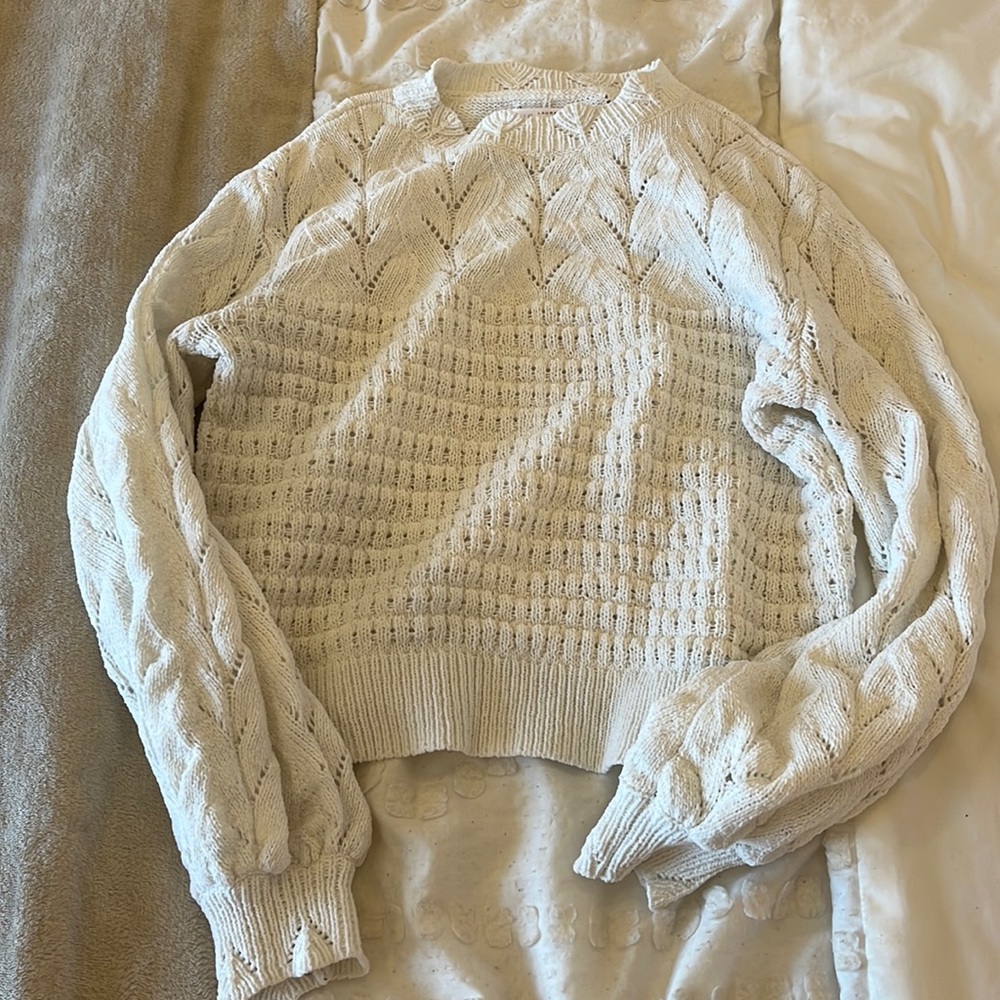 This is a Lauren Conrad sweater knitted sweater.